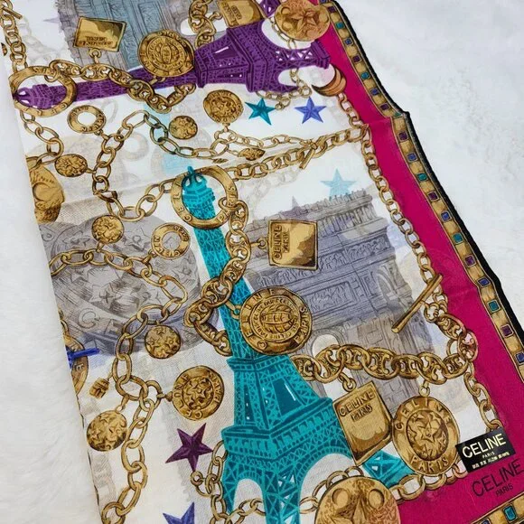 Céline Designer handkerchief - Picture 8 of 9